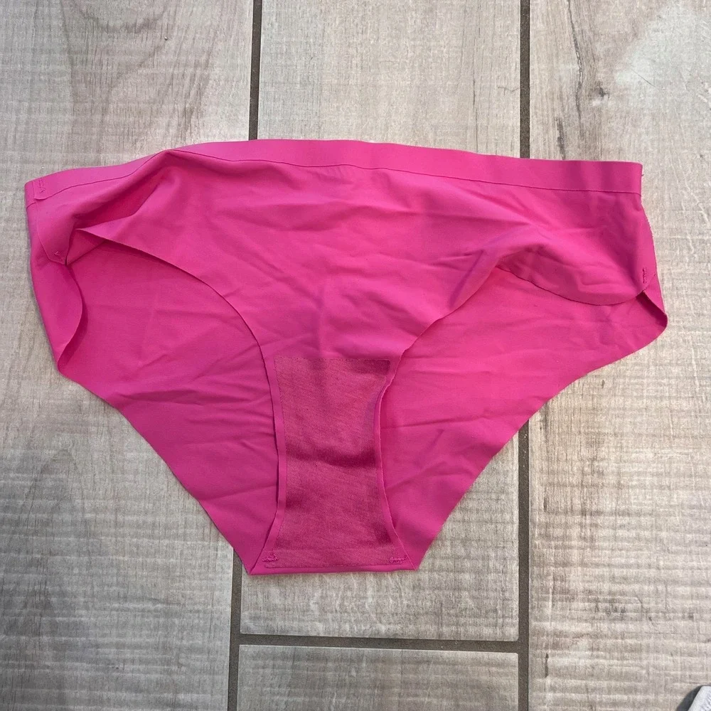 Juicy Couture Womens Hot Pink Seamless Bikini Panties Logo 7812-16 Medium - Picture 5 of 5